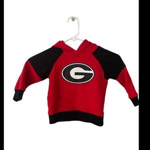 Goergia Bulldogs childrens long sleeve Hoodie size 2T